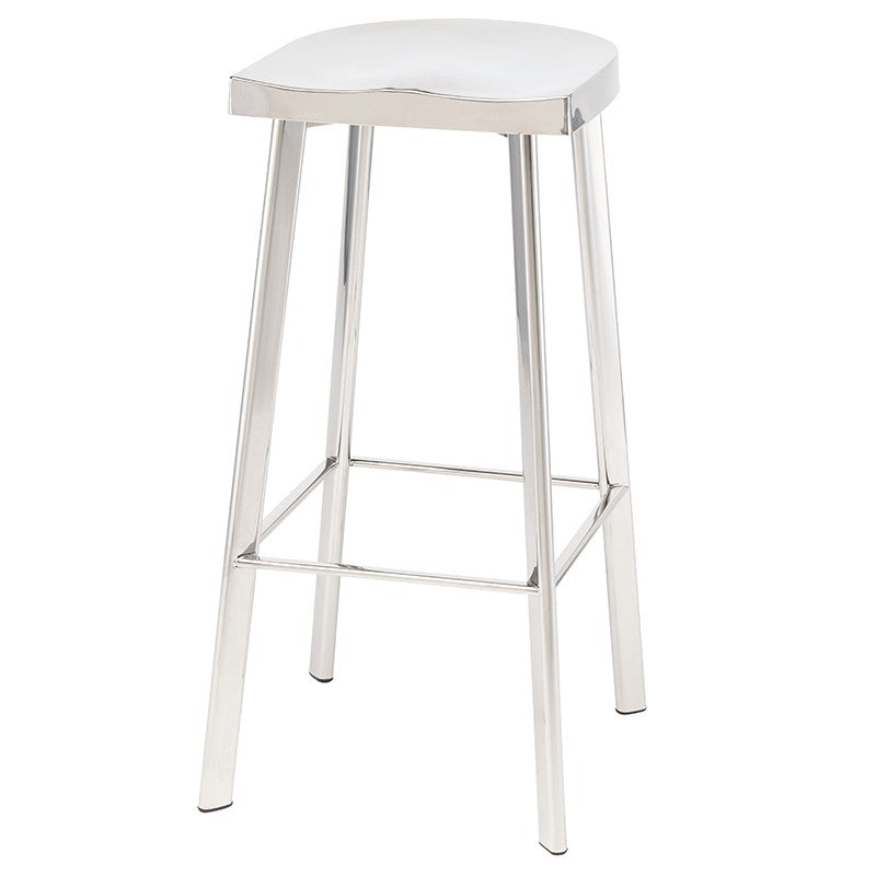 Icon Silver Bar Stool