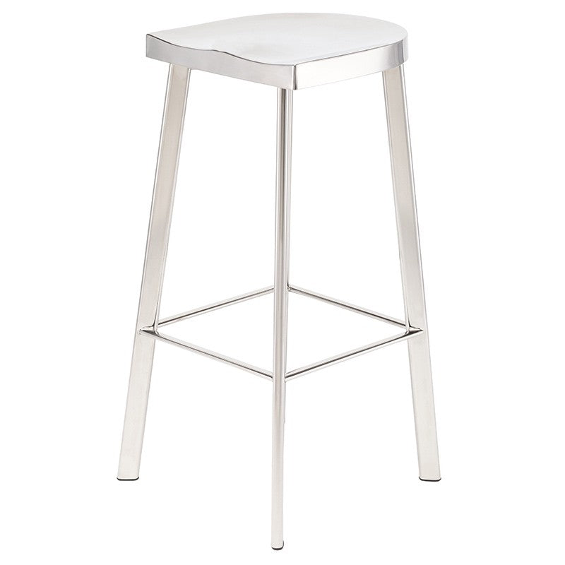 Icon Silver Counter Stool