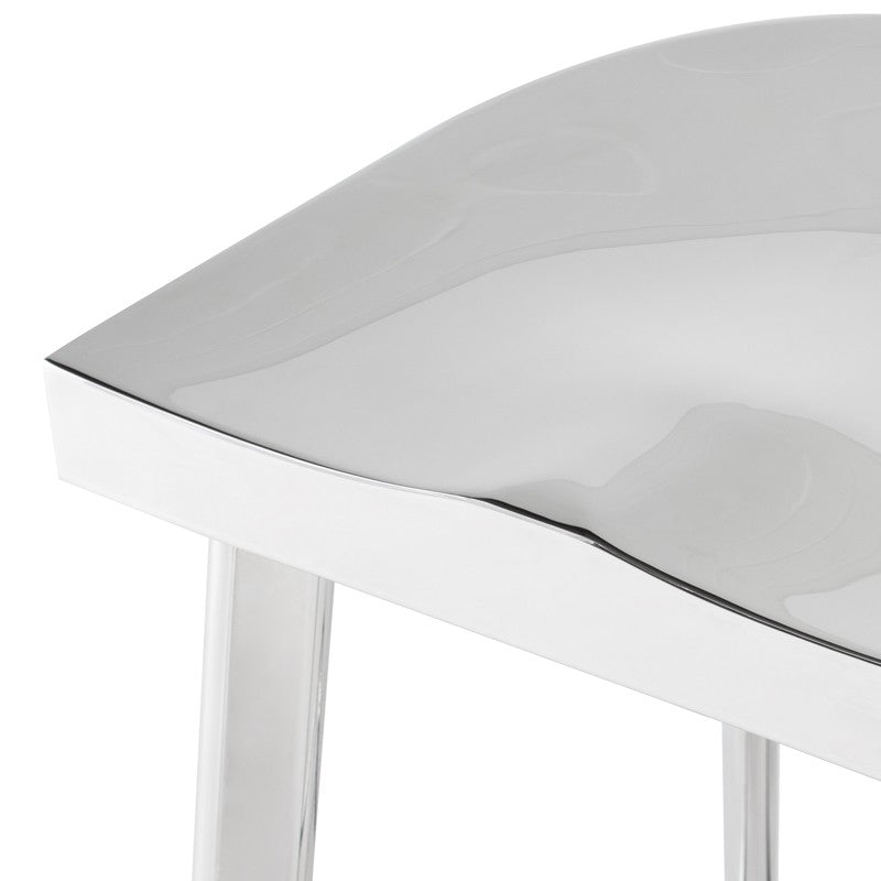 Icon Silver Counter Stool