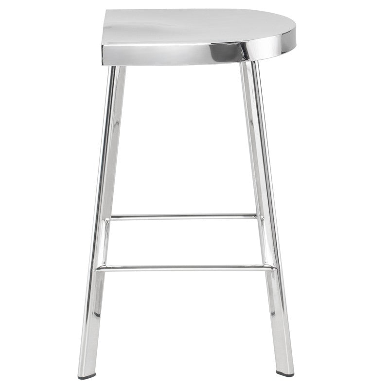 Icon Silver Counter Stool