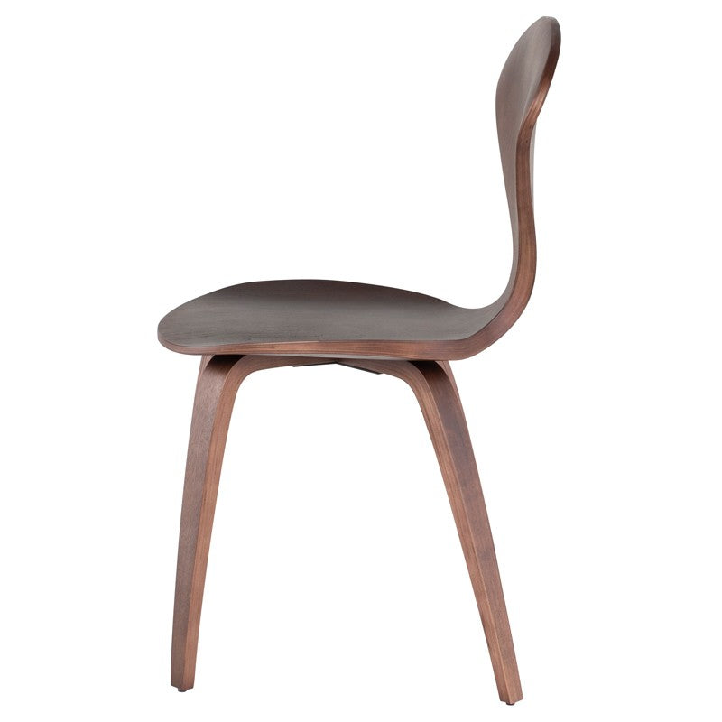 Satine Dark Walnut Dining Chair