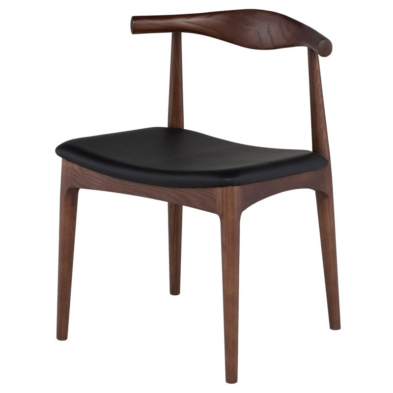 Saal Black-Walnut Dining Chair