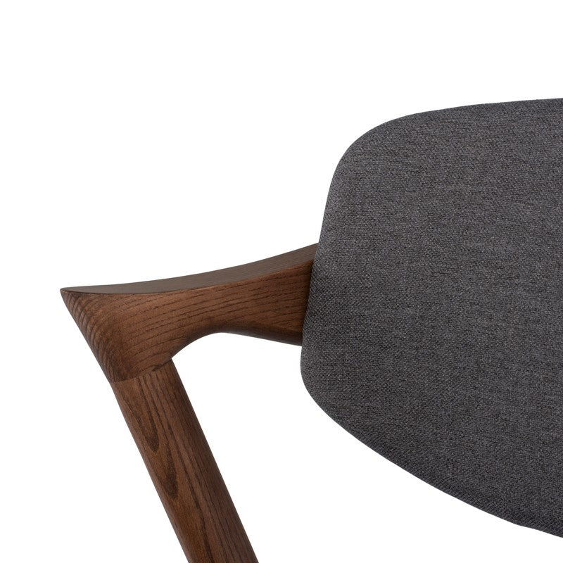 Kalli Dark Grey Dining Chair