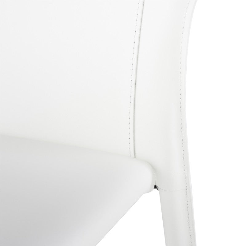 Wayne All White Dining Chair