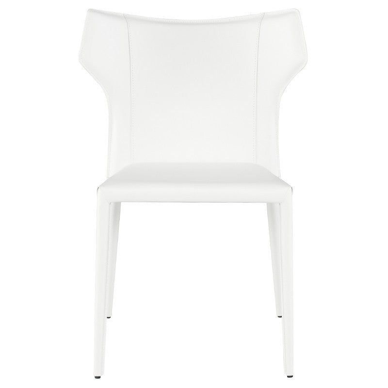 Wayne All White Dining Chair