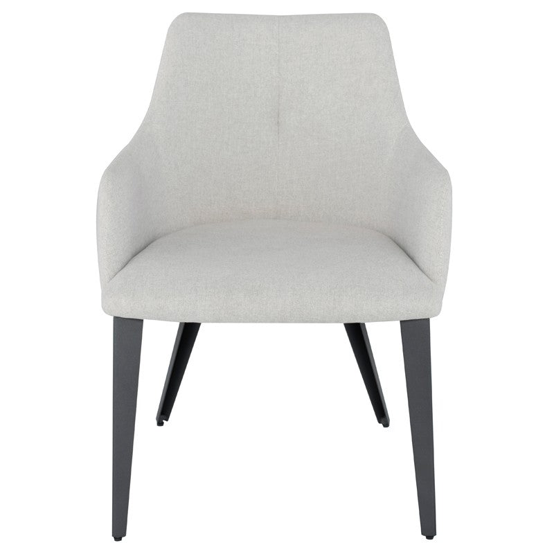 Renee Stone Grey-Titanium Dining Chair