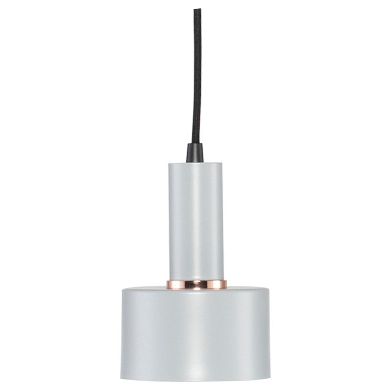 Gemma Concrete Grey - Copper Pendant