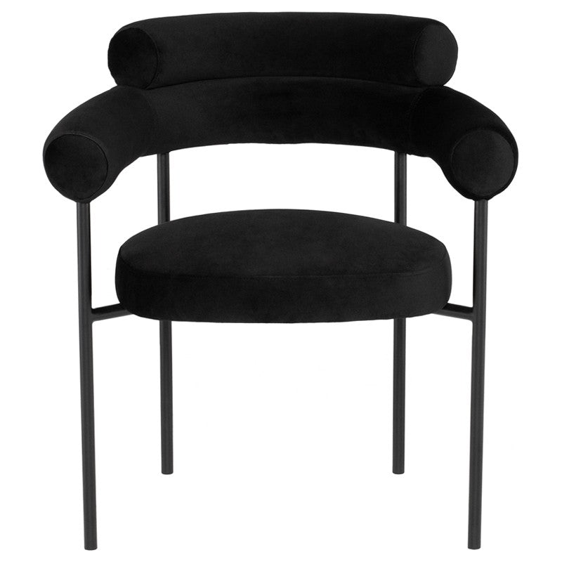 Portia Black Dining Chair