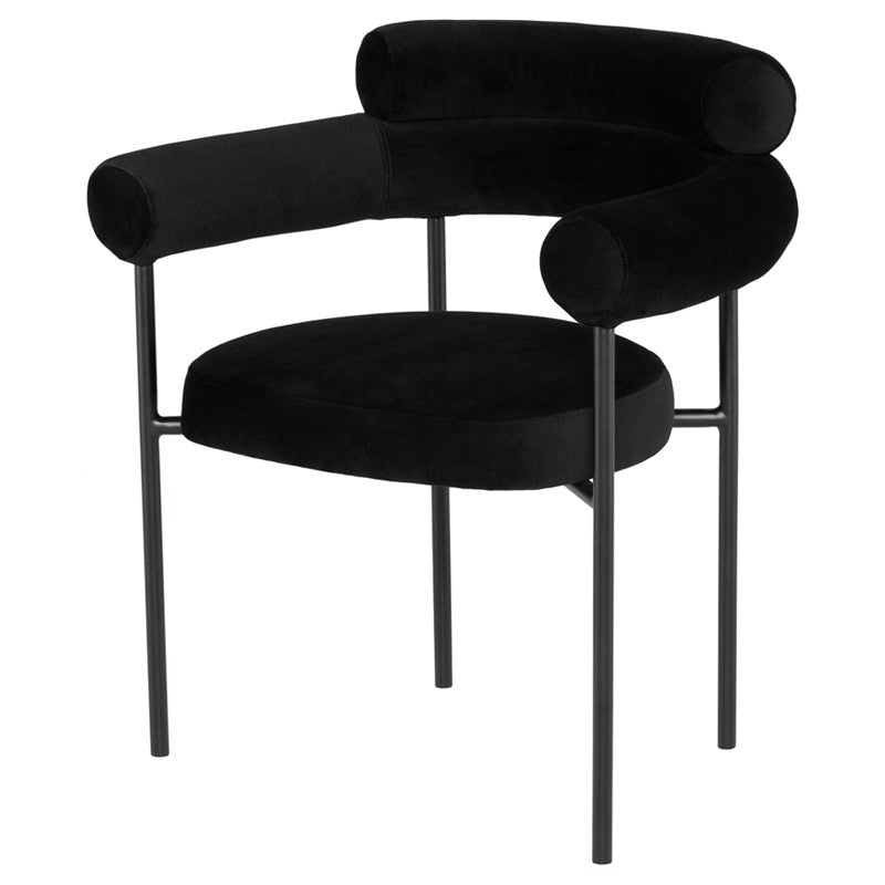 Portia Black Dining Chair