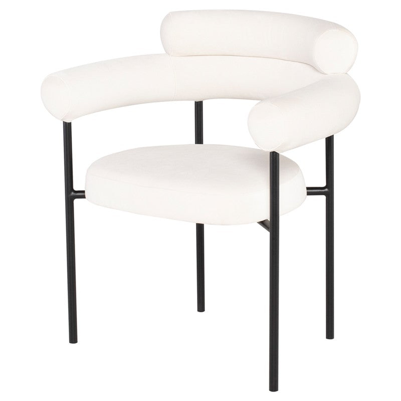 Portia Oyster Dining Chair