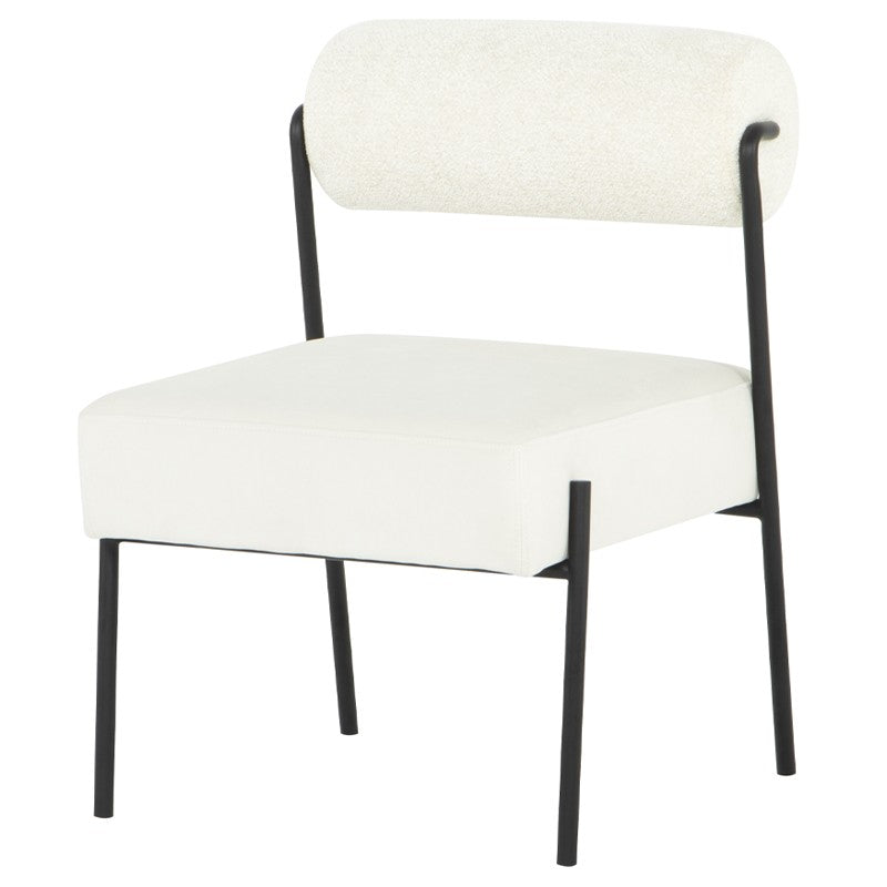 Marni Oyster-Black Dining Chair