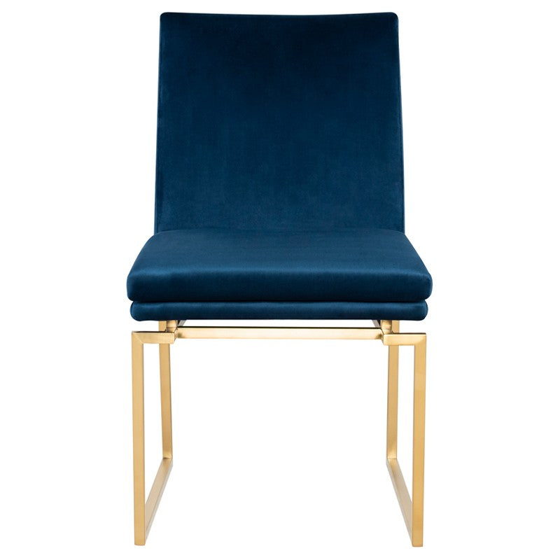 Savine Peacock-Gold Dining Chair