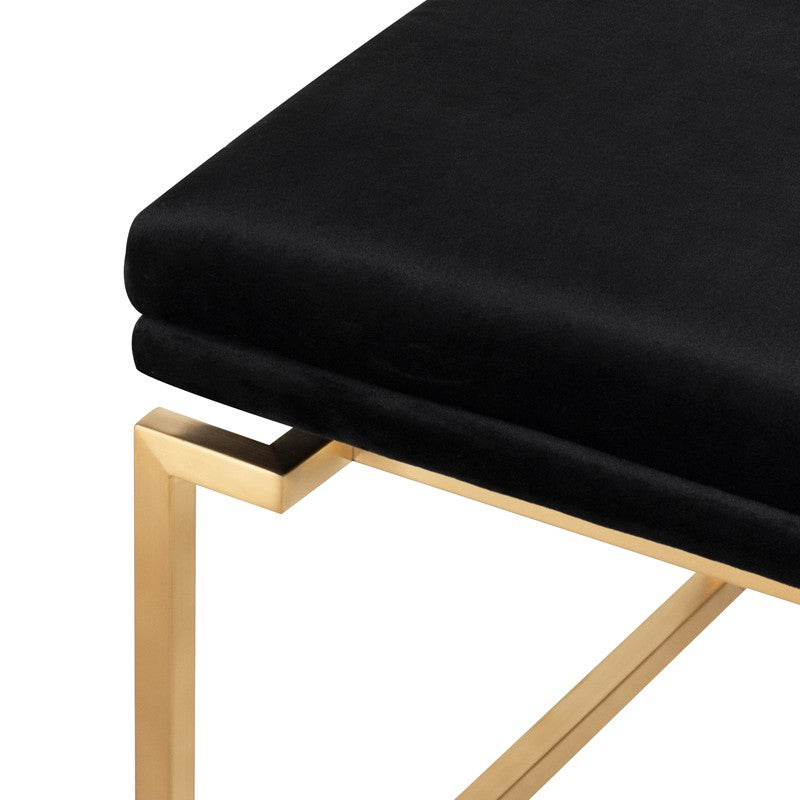 Savine Black-Gold Dining Chair