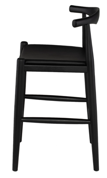 Maja Black Counter Stool