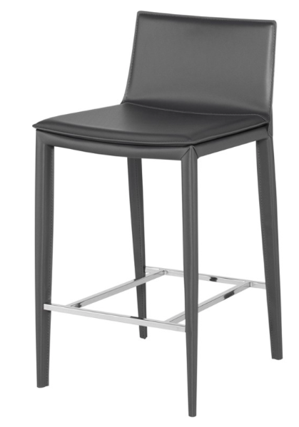 Palma Dark Grey Counter Stool