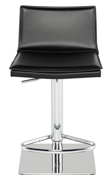 Palma Black Adjustable Stool