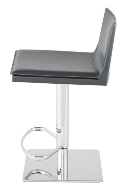 Palma Dark Grey Adjustable Stool