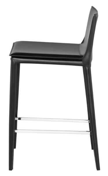 Palma Black Counter Stool