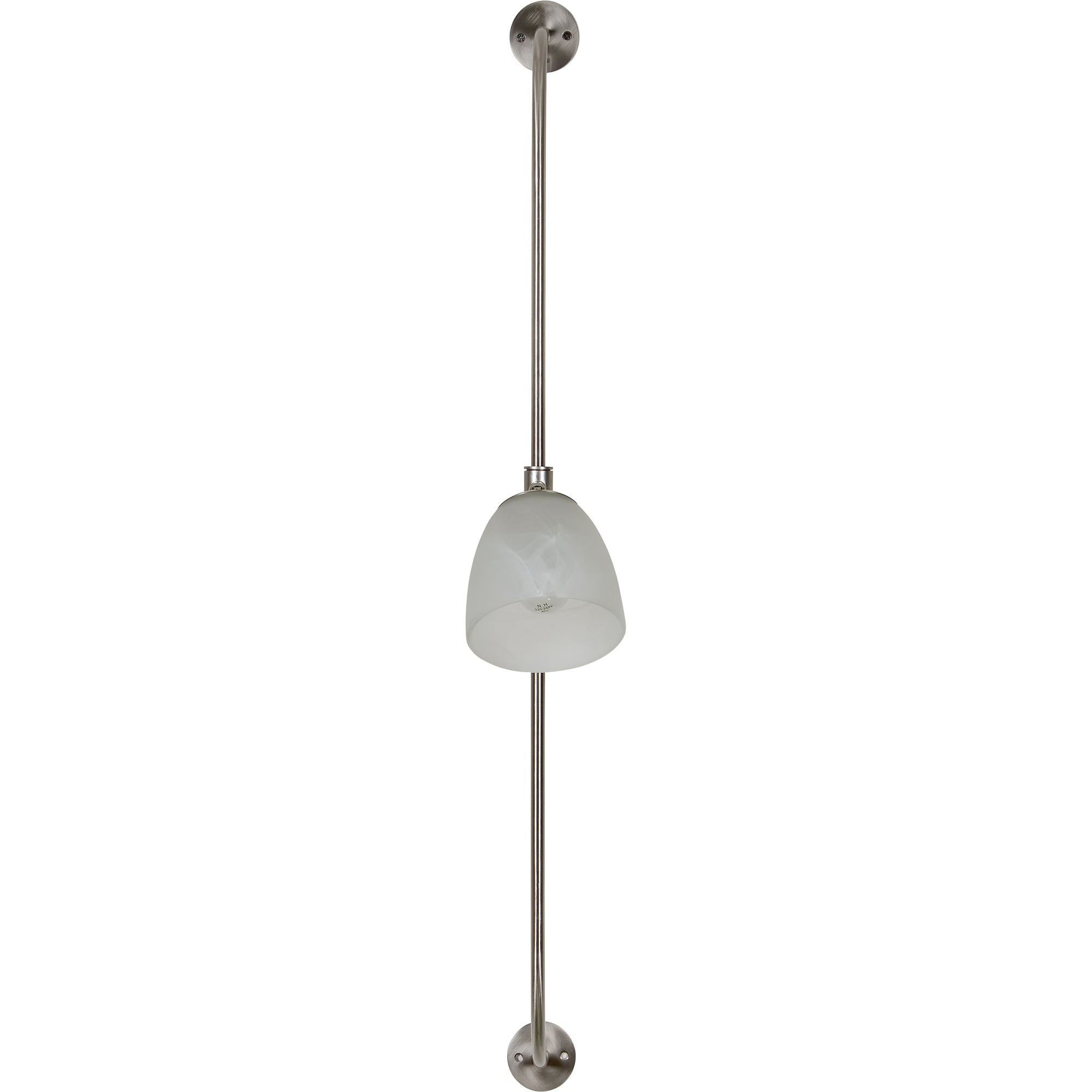 Ametrine 37" Iron - Satin Nickel Wall Light