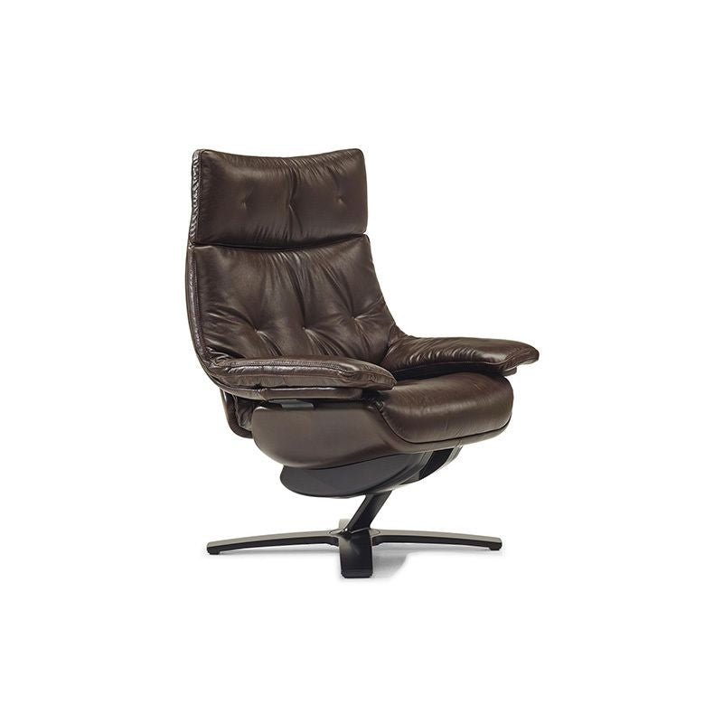 Re-Vive Club Recliner Chair with Ottoman