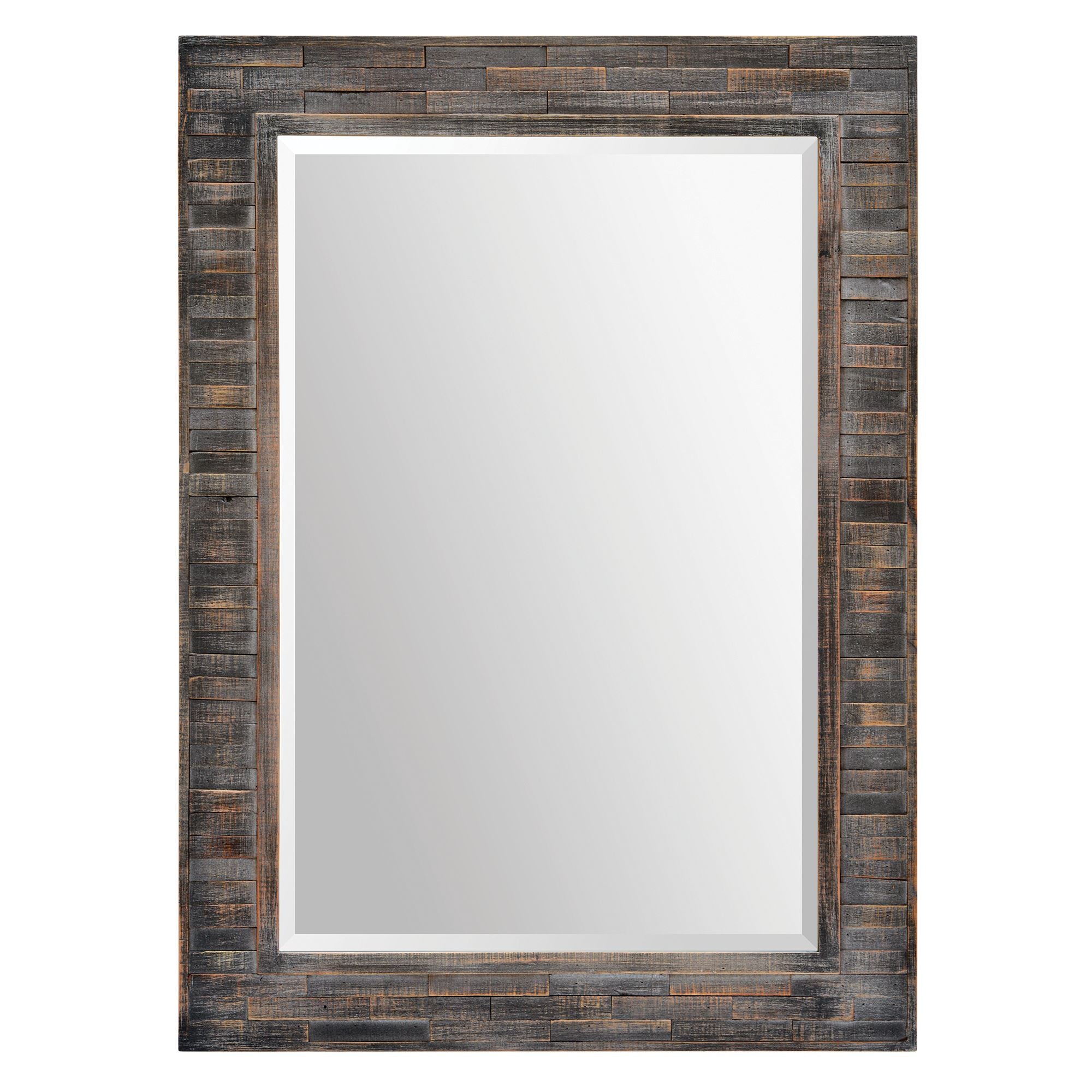 Liuhana 30" Wood Strip Mirror