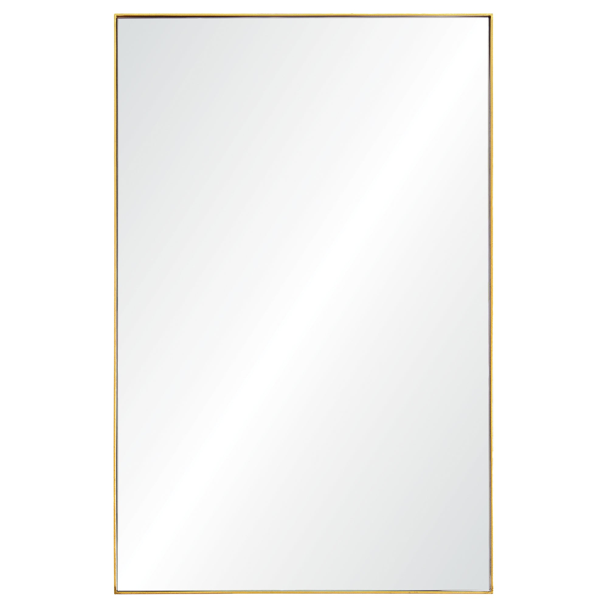 Florence 21" Iron - Gold Leaf Mirror